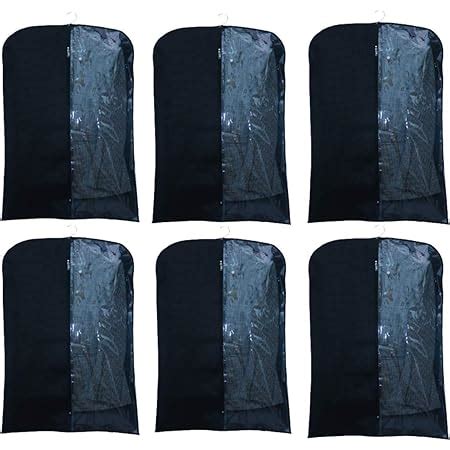 Kuber Industries 8 Pieces Half Transparent Non Woven Men's Coat Blazer ...