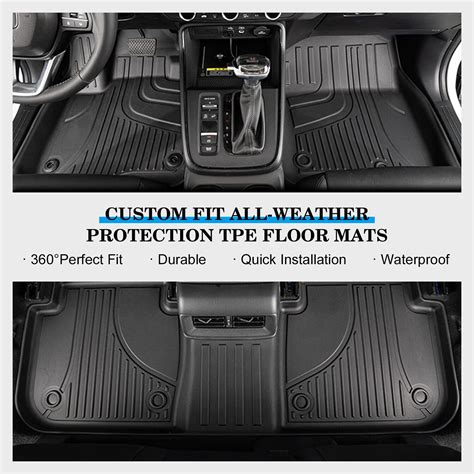 Car For Lexus ES300h ES350 2019-2024 Floor Mats Liners All Weather ...