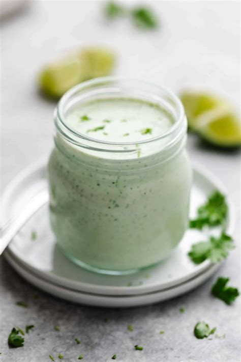 Cilantro Lime Crema - Berly's Kitchen