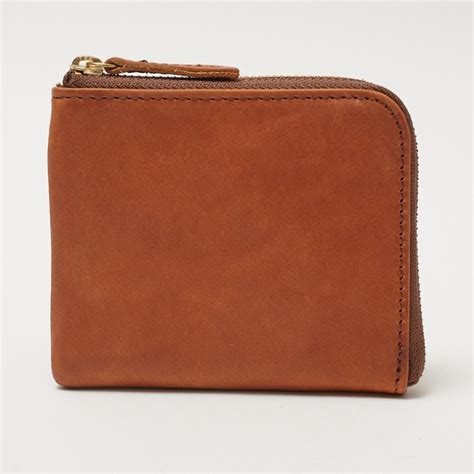 Creed UDUK L字ジップショートウォレット キャメル 312C1001 #24 | レザーバッグ財布のCreed(クリード)公式通販サイト