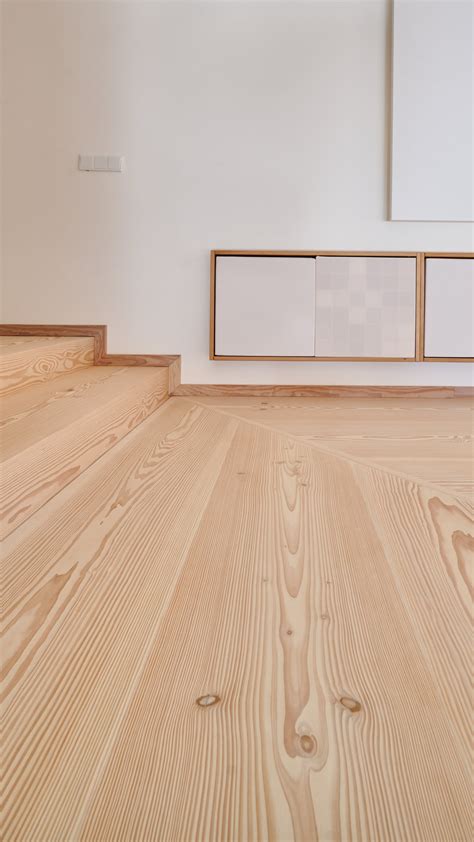 Douglas Fir Wide Plank Wood Flooring London residence