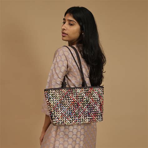 Mignon Moulinet Brick Tote Bag - Calonge