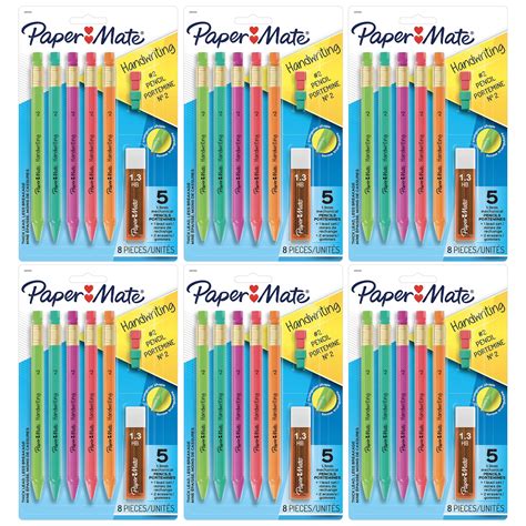 Paper Mate Handwriting Triangular Mechanical Pencils at Rosa Gray blog