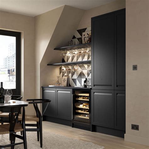 Hartford Handleless Shaker | Graphite Grey | The Kitchen Depot