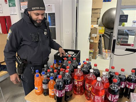 BPD In The Community:B-3 CSO's Donate Essentials to Boston Centers for ...
