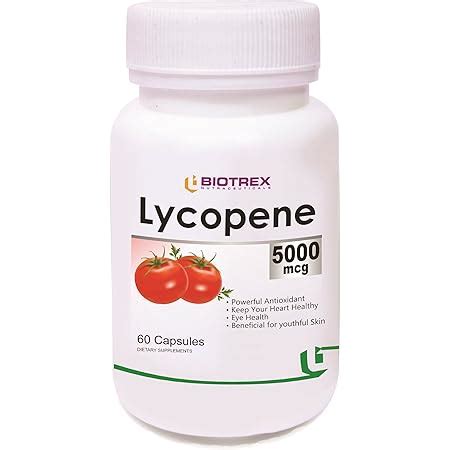 Zenith Nutrition Lycopene - 10000mcg- 60 Capsules | Lab tested : Amazon ...