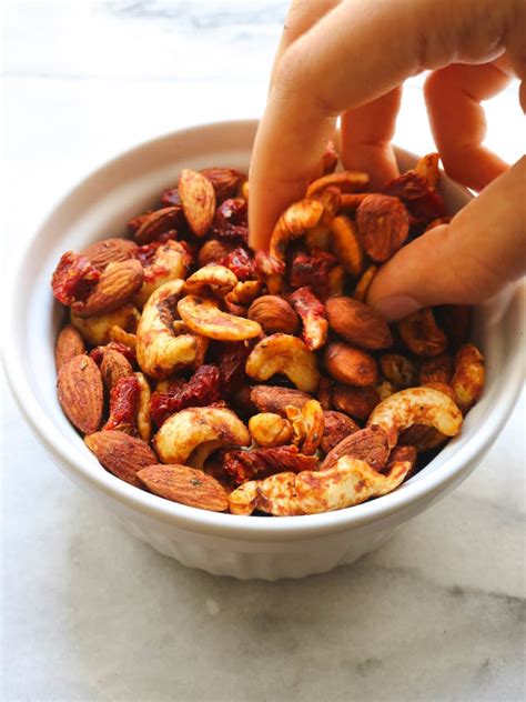 Pizza Roasted Nuts - Gluten Free, Vegan, Paleo - From My Bowl