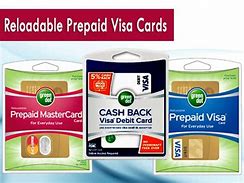 Image result for Reloadable Visa Cards with no Fees