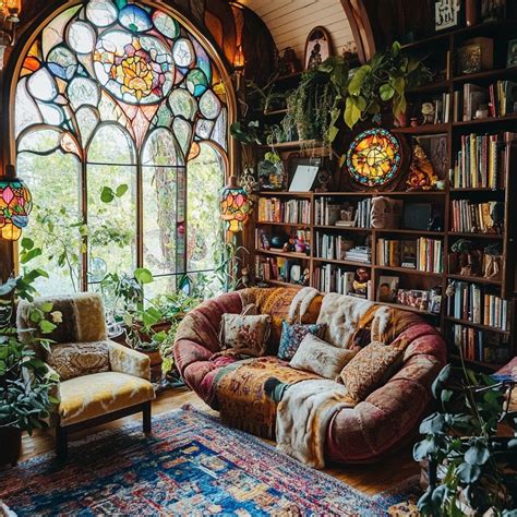 Whimsical Living Room Inspiration | Cozy, Eclectic Interior Design ...