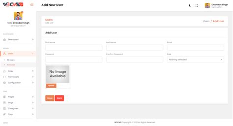 W3CMS - Laravel CMS System