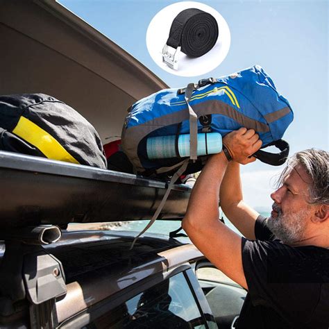 Buy Tie Down Straps, Etercycle (2.5 cm x 3 m) Heavy Duty Tensioning ...