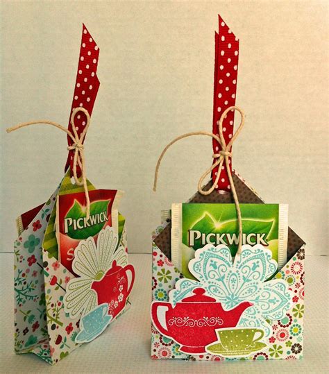 DIY Tea Bag Holders: Creative Christmas Gift Ideas