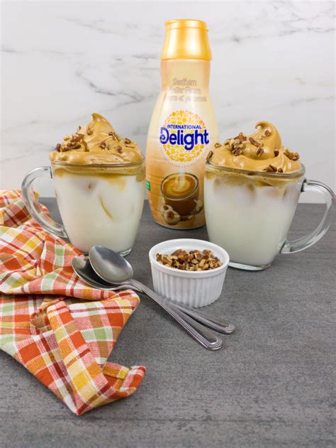 Butter Pecan Dalgona Coffee Recipe