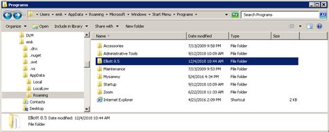 Program Menu 的图像结果