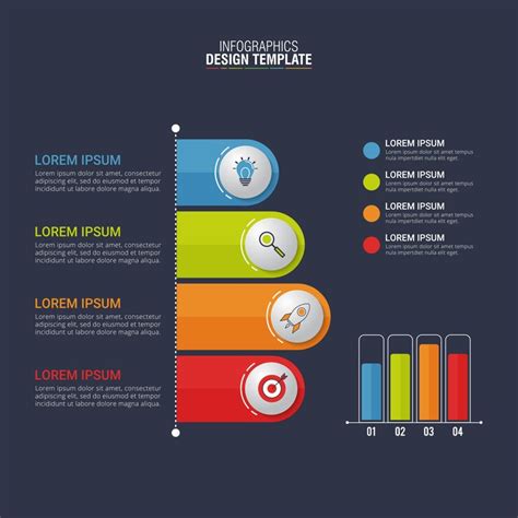 Infographic design vector for business data visualization | Premium Vector