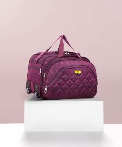 Inte Enterprises (Expandable) travel duffel luggage trolley heavy duty ...