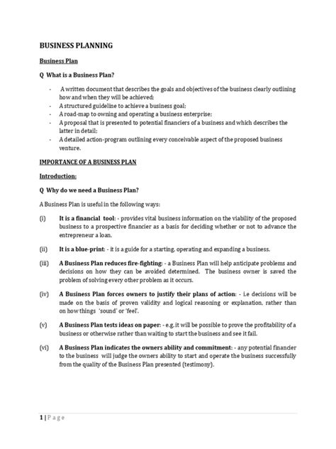 Image result for Business Plan Introduction Example