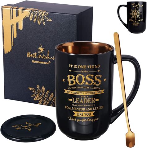Amazon.com: Boss Coffee Mug - Boss Gifts for Men Women - Perfect Birthday Appreciation Gifts ...