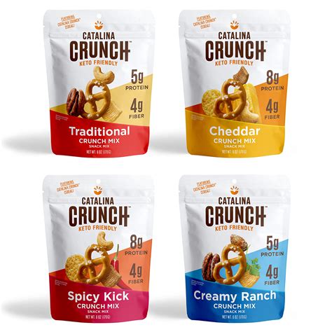 Catalina Crunch Mix Keto Snack Mix Variety Pack Keto Friendly ...