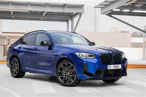 Rent BMW X4M Competition Dark Blue in Dubai - SUV - Octane.Rent