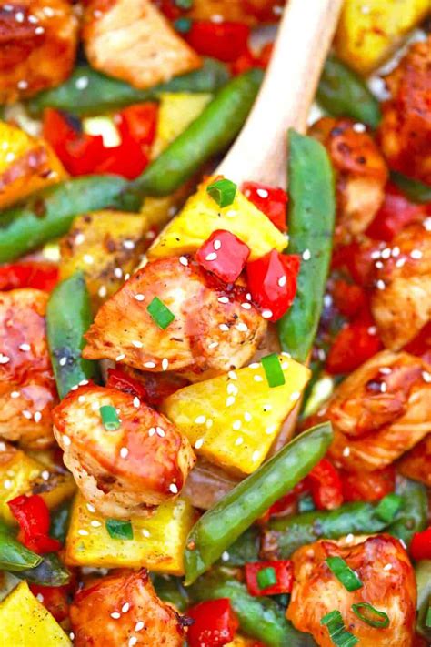 Pineapple Teriyaki Chicken Recipe - Sweet and Savory Meals