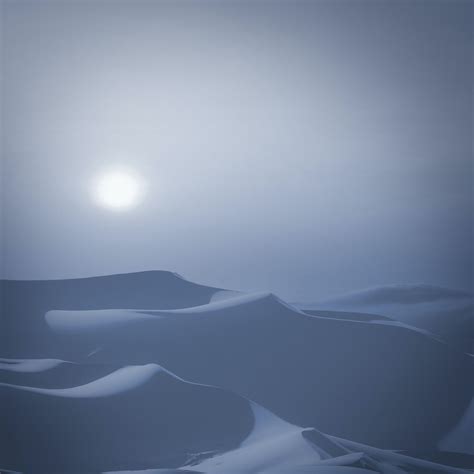 Download wallpaper 2780x2780 desert, dunes, moon, night, moonlight ...