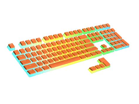 Buy Ranked Pudding PBT Keycaps | 112 Double Translucent ANSI US & ISO ...