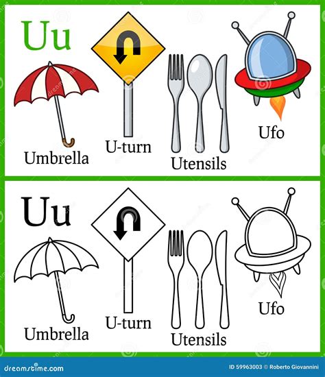 Objects That Start With Letter U
