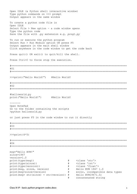 Python IDLE Basics 的图像结果