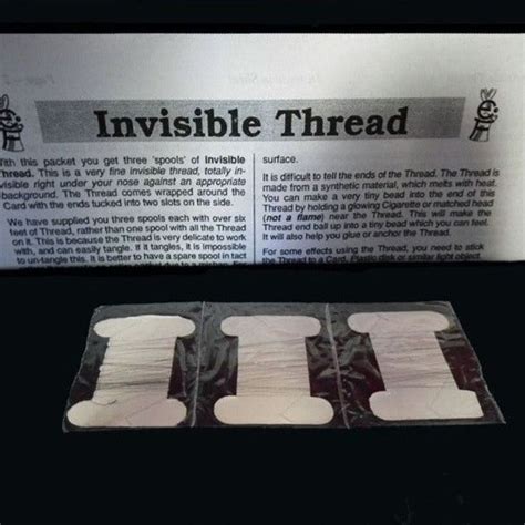 Card Trick Using Invisible Thread 的图像结果