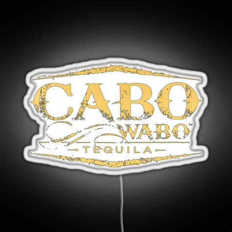Cabo Wabo Tequila RGB neon sign