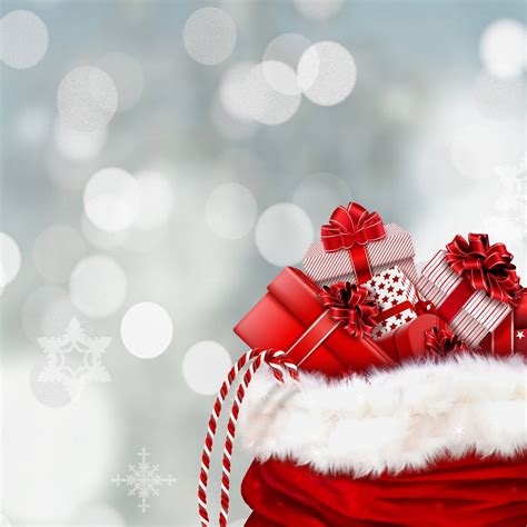 Download Christmas Presents Red Art Wallpaper | Wallpapers.com
