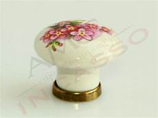 pomelli in ceramica per cucina pomolo pomello 669 15 fiore pesco porcellana ceramica pomelli in ceramica per cucina pomolo pomello 669 15 fiore pesco porcellana ceramica