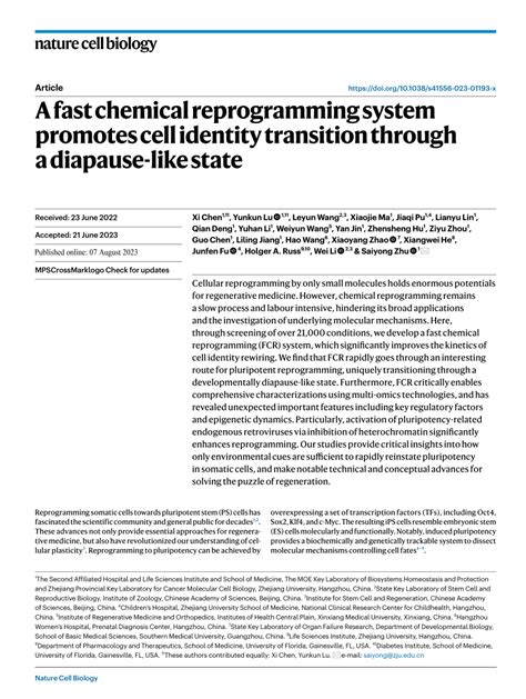 Image result for Chemical Reprogramming