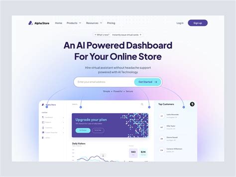 Alpha AI - AI Based SaaS Product Website Design | Figma &... | UI Dux