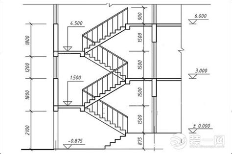 [日广]某三层沿街楼-楼梯大样图-建筑节点详图-筑龙建筑设计论坛