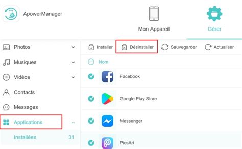 Image result for Desinstaller Application SYSTEME Android