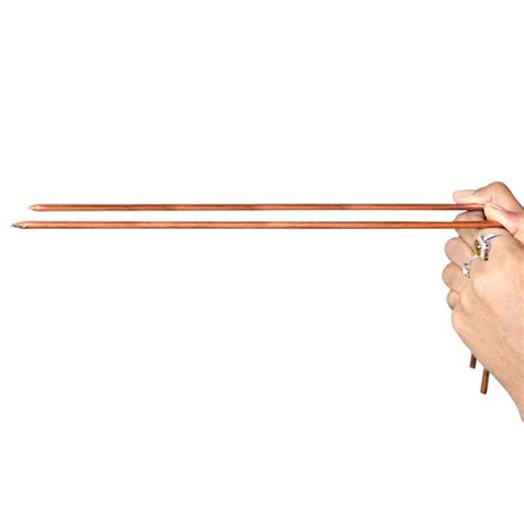 Buy Reiki Crystal Products Copper Dowsing L Rods - Divining Rods Pair ...