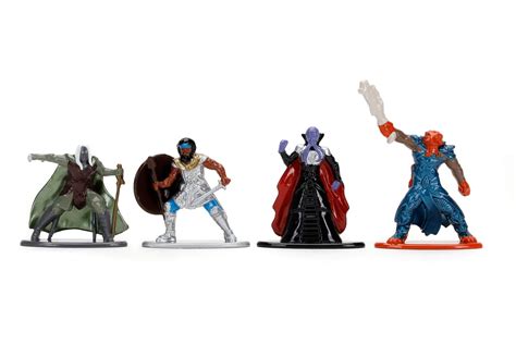 Jada Toys Dungeons And Dragons Nanofigs Set Of 4 Nano | Desertcart INDIA