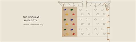 Modular Jungle Gym for Kids – Customizable Indoor Jungle Gyms for Home ...