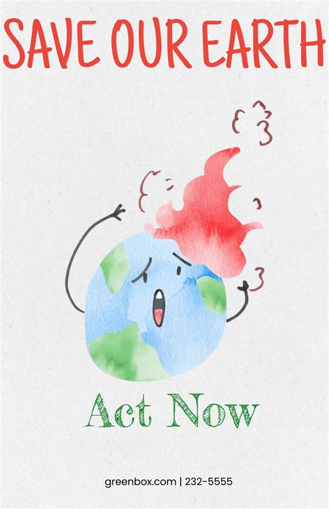 Climate Change Posters Design
