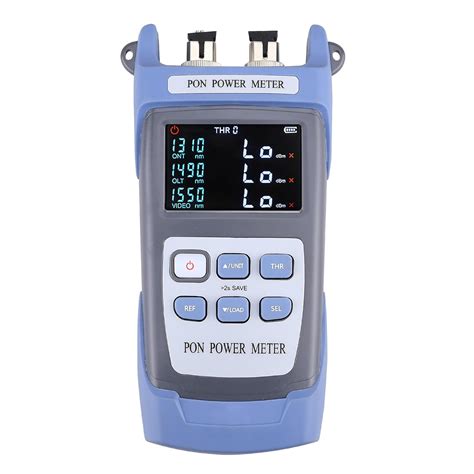 Optical Fiber Cable PON Power Meter Tester Tool 1310 1490 1550nm FTTX ...