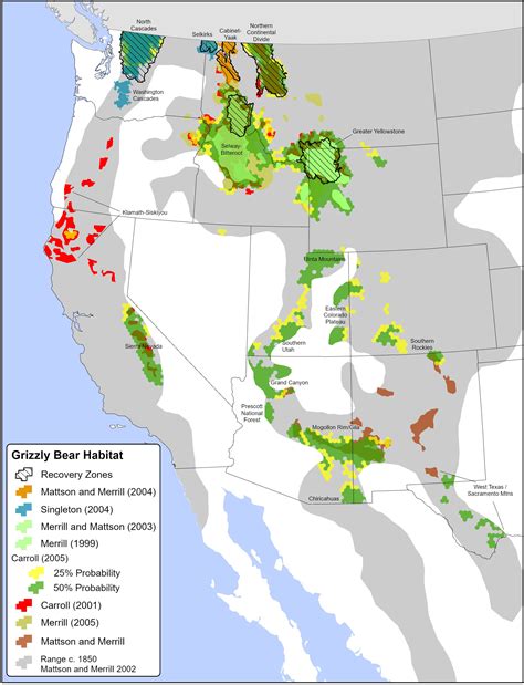 Grizzly Bears Habitat