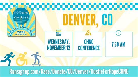 Hustle for Hope at CHNC, Sheraton Denver Downtown Hotel, 12 November ...