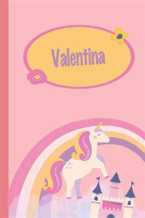 Buy Valentina: Cuaderno personalizado para mujeres, niñas y niños ...
