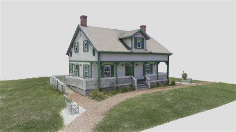 Keepers Dwelling - Cape Canaveral Lighthouse - 3D model by University ...