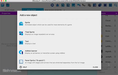 Rezultat imagine pentru Gdevelop 5 Download