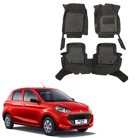 ROYALTECH Faux Leather 7D Car Floor Mat, 7-Layered Protection with ...