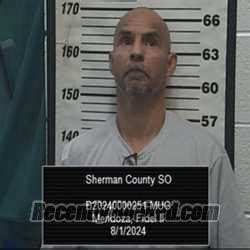 Recent Booking / Mugshot for Fidel II Mendoza in Sherman County, Kansas