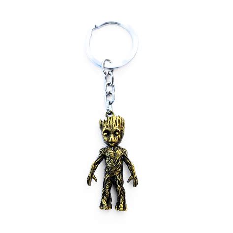 Marvel Avengers I Am Groot Keychain Metal | Spiderman | Doctor Strange ...